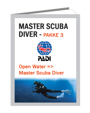 Padi Master Scuba Diver Pakke