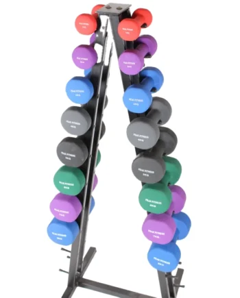 Peak Fitness    -  Inkl  Stativ  Neopren   Kg