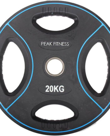 Peak Fitness  50 Mm Vægtskive Poly Urethane 20 Kg