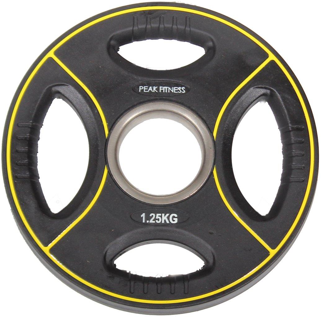 Peak Fitness  50 Mm Vægtskive Poly Urethane   25 Kg