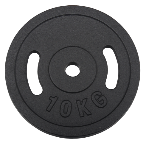 Peak Fitness Vægtskive 30 Mm  Støbejern 10 Kg