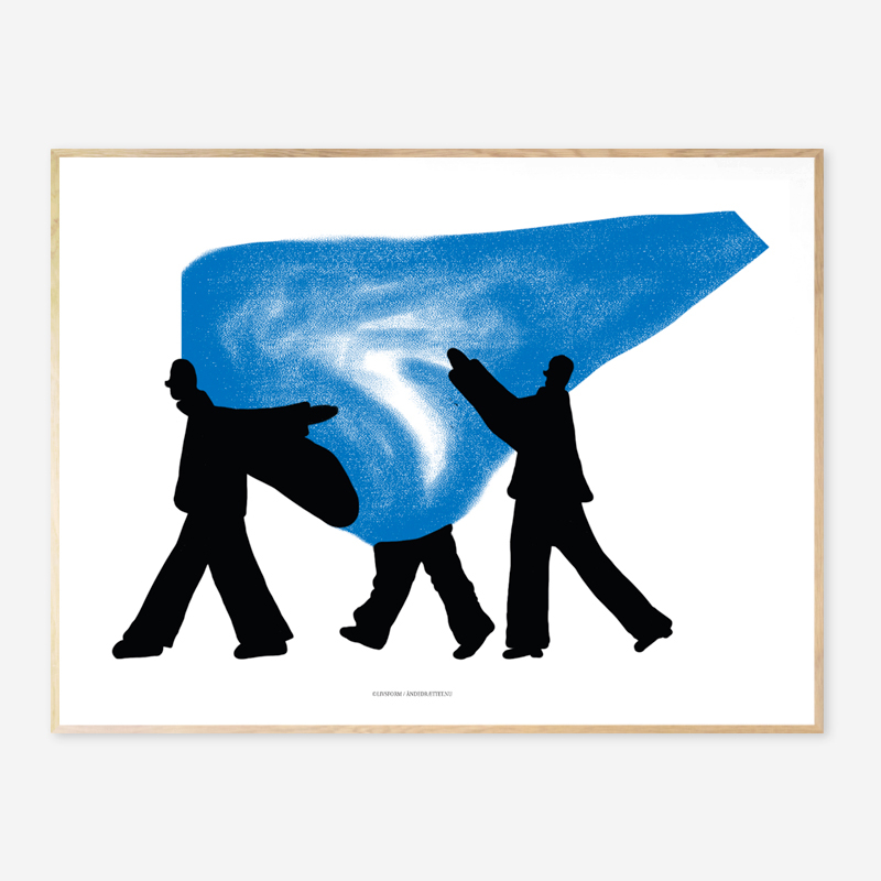 Plakat Næsen   Flok  A2