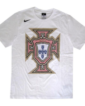 Portugal  -shirt Logo Vm 2010 Hvid-