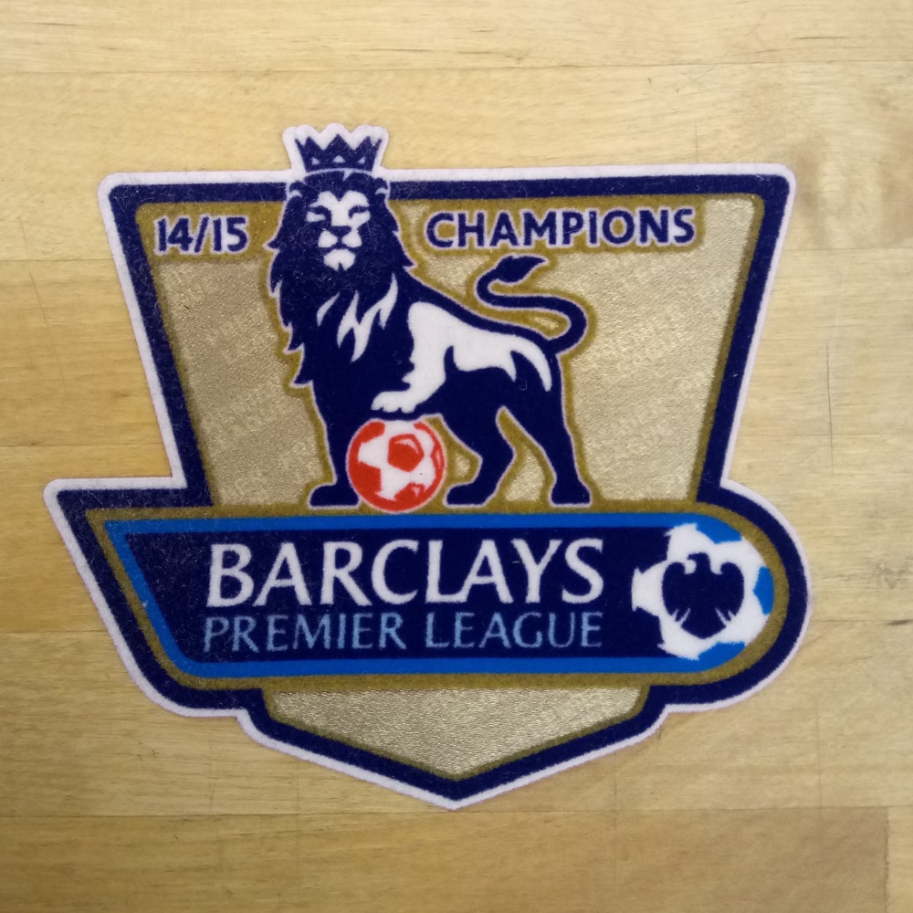 Premier League Champs Sleeve Badge 2014-2015 Player  -player