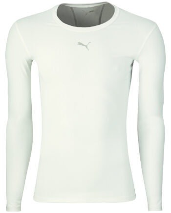 Puma Compression Tee Lange ærmer Hvid-