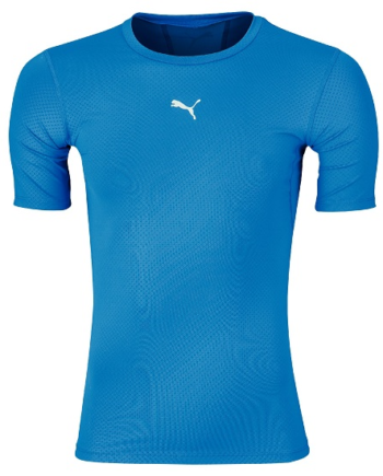 Puma Compression Tee Short Sleeve Blue-