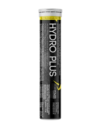 Purepower Hydrotabs Elektrolytter Citrussmag    Rør Med 20 Tabletter