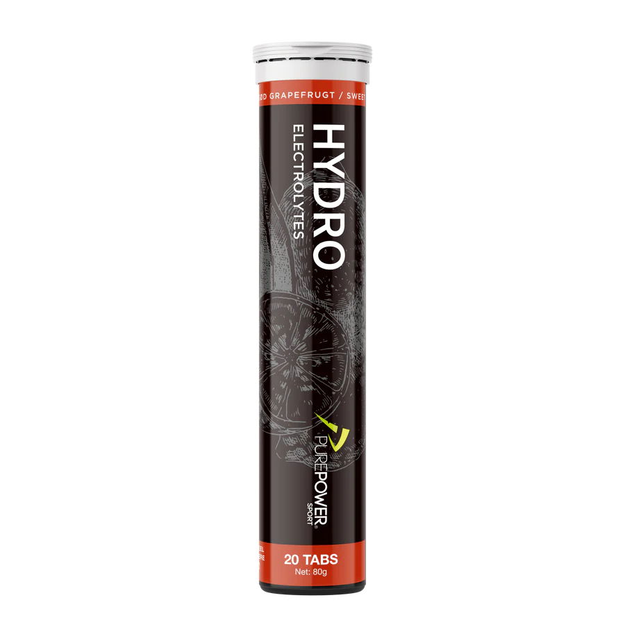 Purepower Hydrotabs Elektrolytter Sød Grape Smag    Rør Med 20 Tabletter