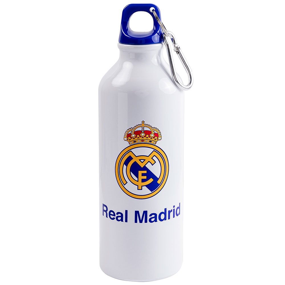 Real Madrid Alu Drinks Bottle Rmfc Aluminium Drinks Bottle-one-size