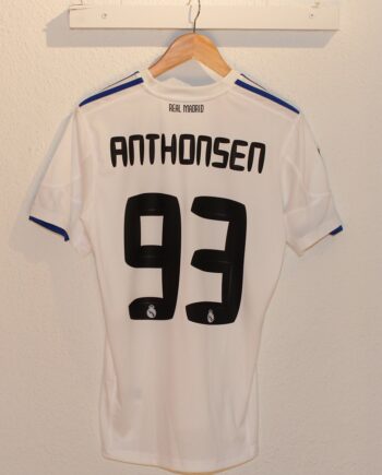 Real Madrid Home Jersey 2010 11 Anthonsen 93-176