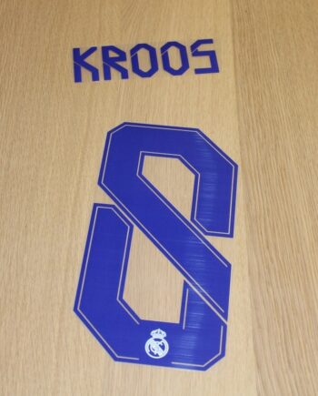 Real Madrid Home Print 2021 22 Kroos  -adult