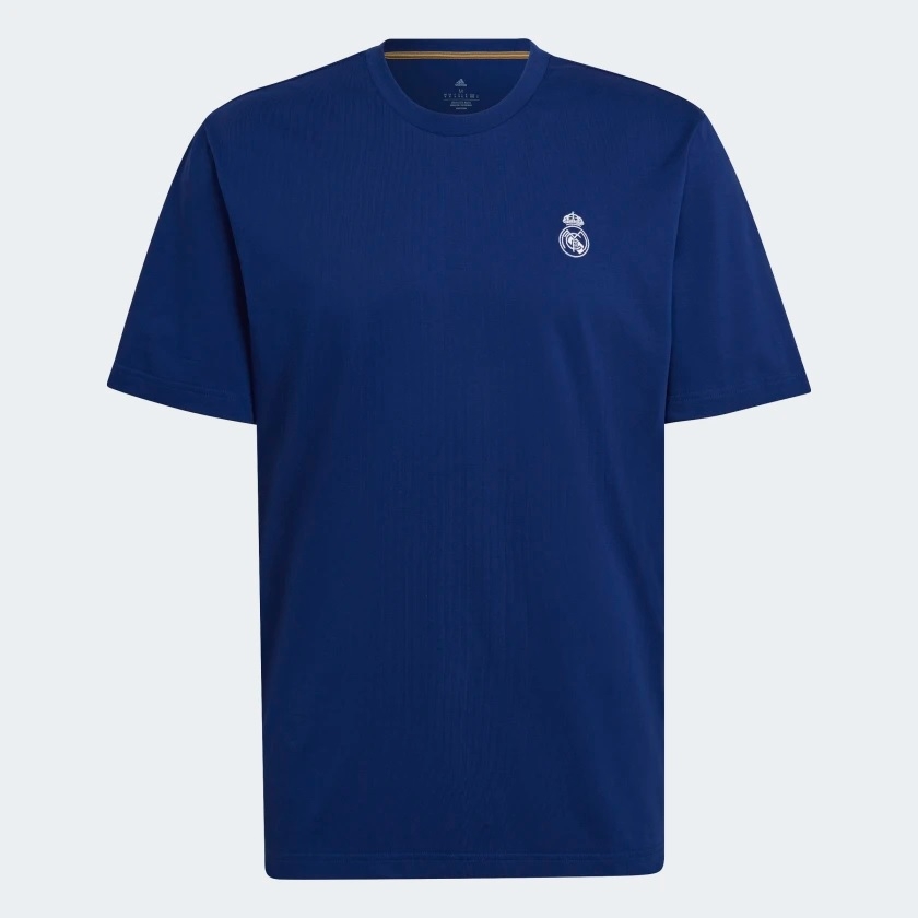Real Madrid Leisure  -shirt Blue By Adidas-