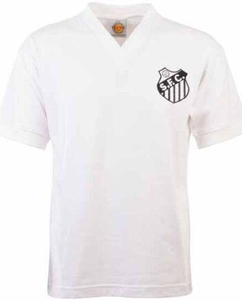 Santos 1950s-1960s Retro Football Shirt-