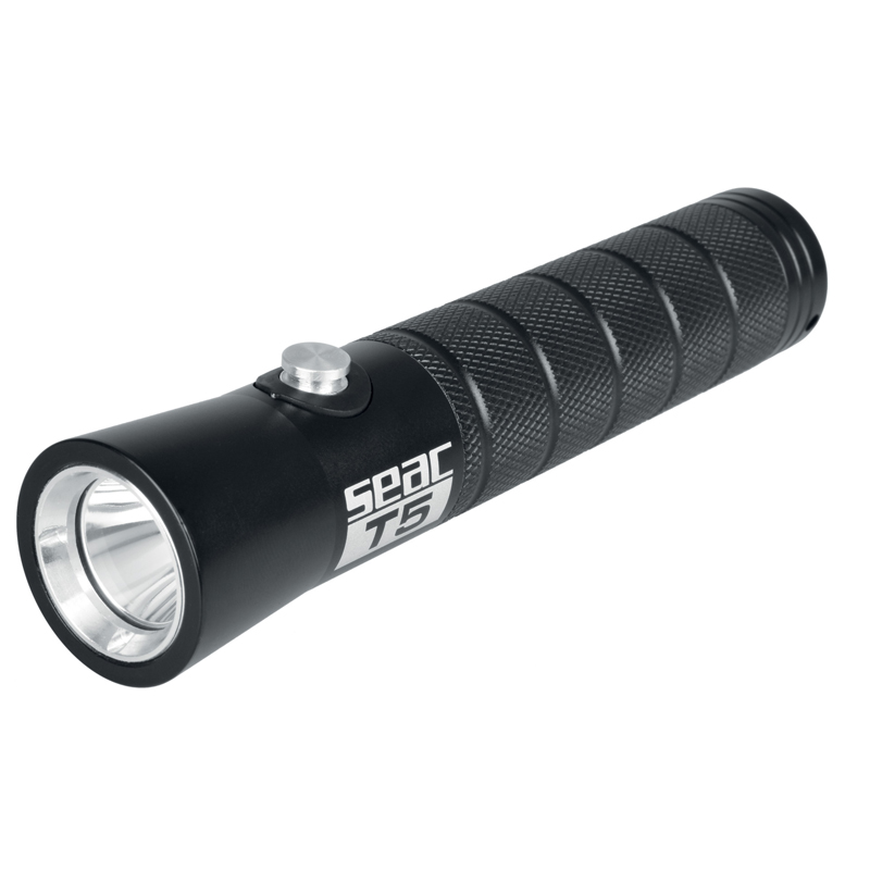 Seac Aluminium Dykkerlygte T5 Sort