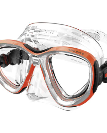 Seac Dykkermaske Afrodite Asian Fit Orange
