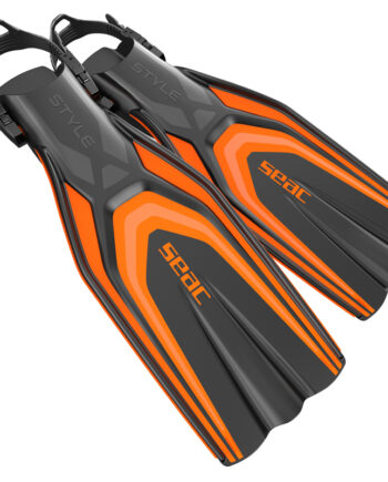 Seac Hælremsfinner Style Orange