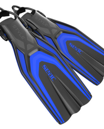 Seac Hælremsfinner Style Sling Strap Blå