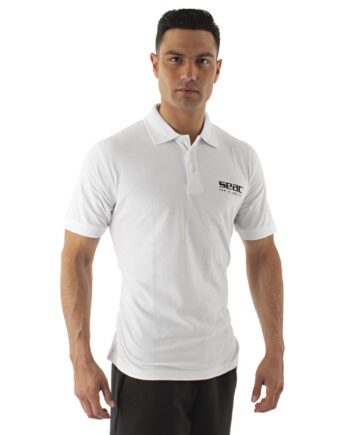 Seac Polo Shirt Seac Kortærmet 2021 Hvid