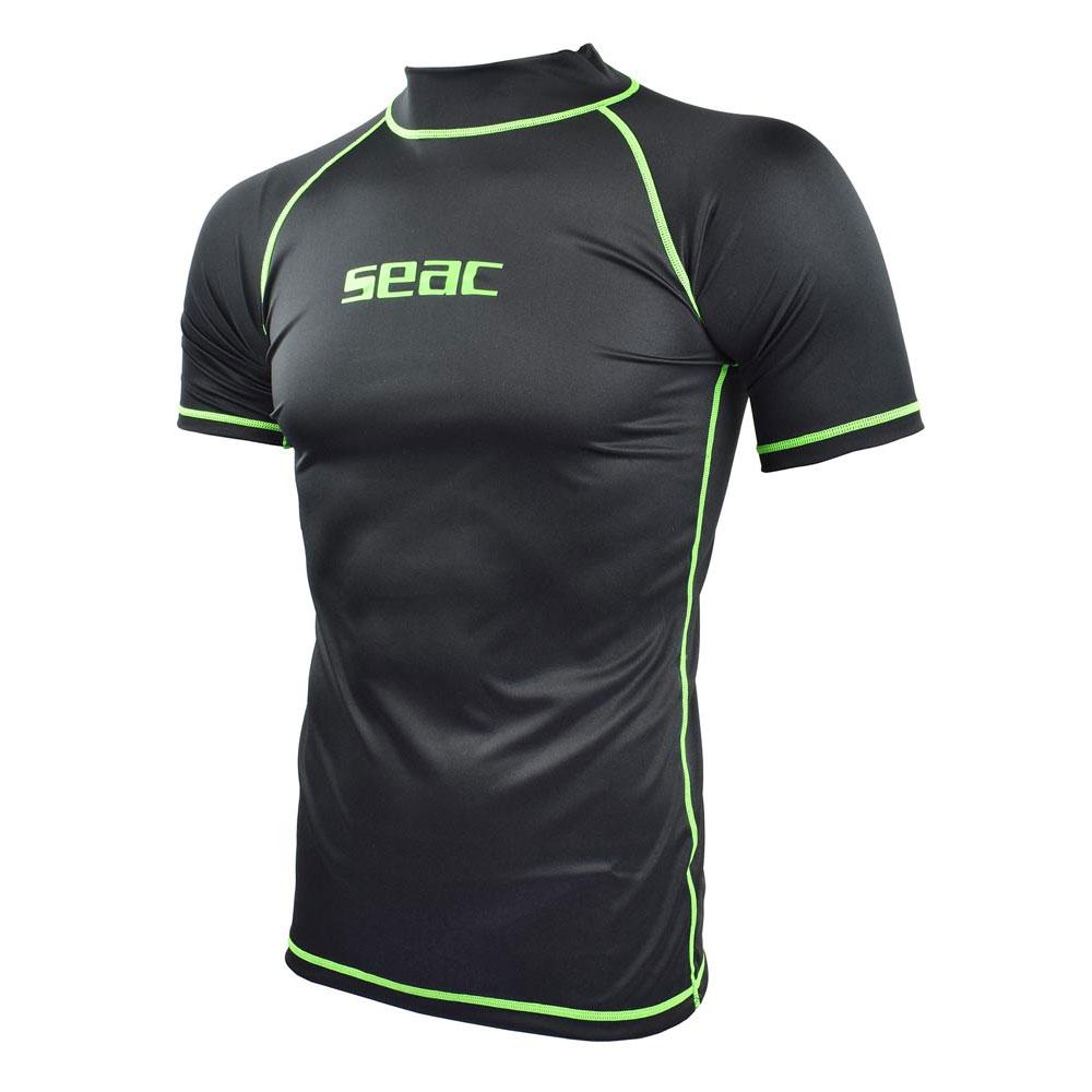 Seac Rash Guard  -sun  Herre Kortærmet Sort