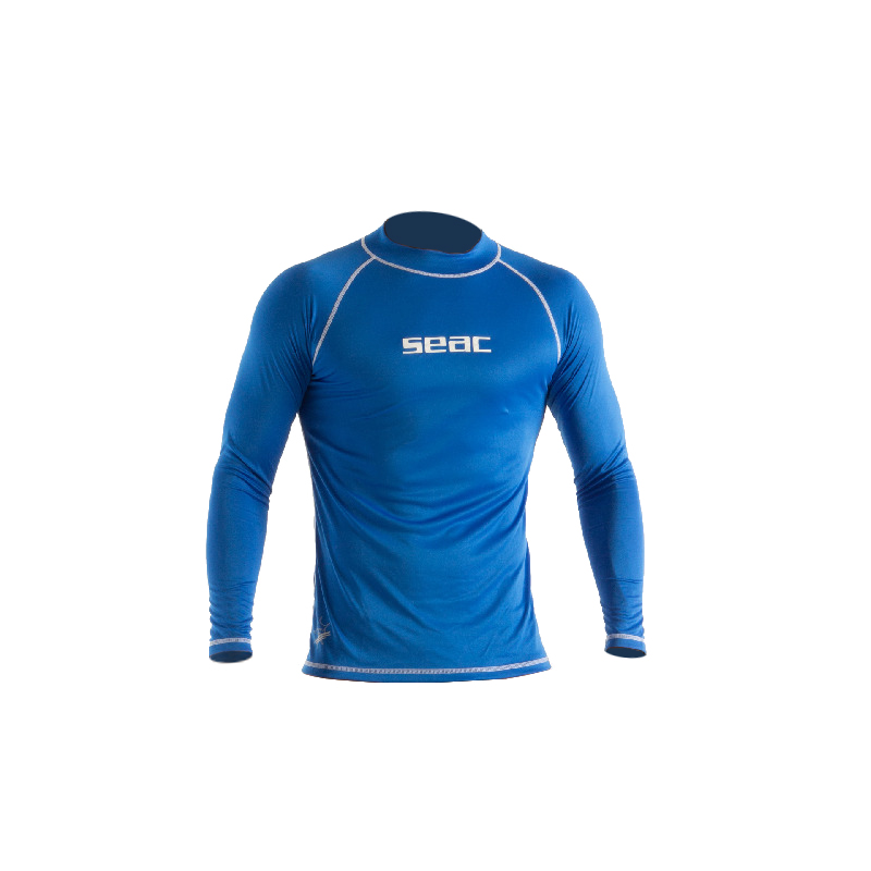 Seac Rash Guard  -sun  Herre Langærmet Blå