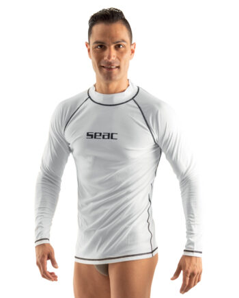 Seac Rash Guard  -sun Lang Herre Hvid