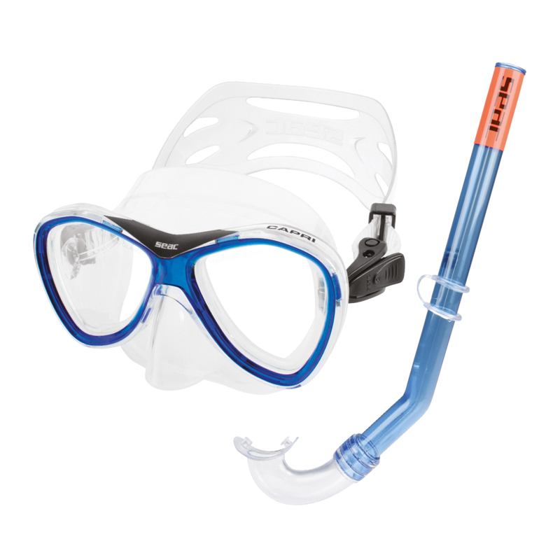 Seac Snorkelsæt Capri Blå