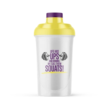 Shaker  600 Ml  Purple Yellow