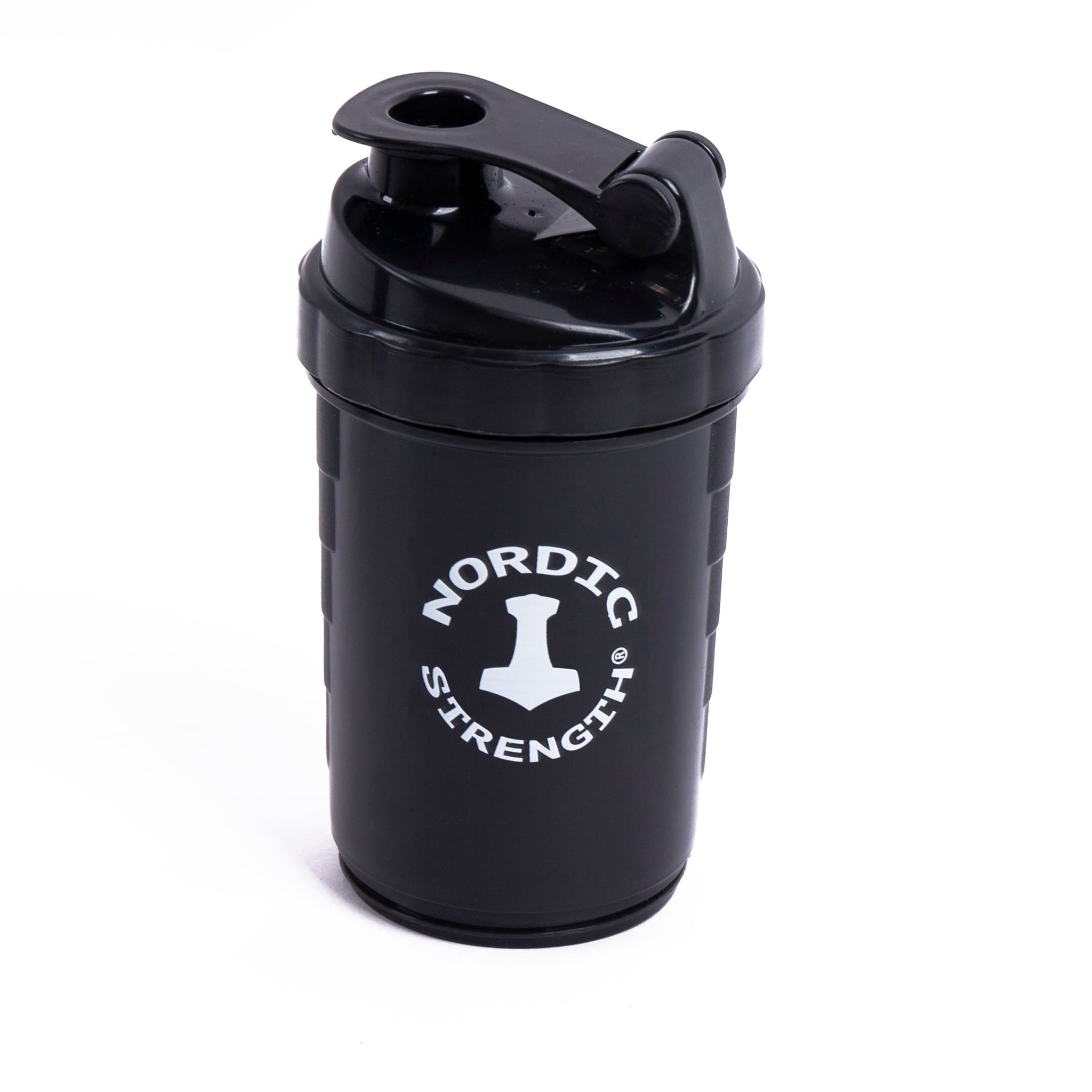 Shaker Til Proteinpulver  Nordic Strength  Sort 500 Ml