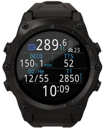 Shearwater Teric Dykkerur Perdix   Ti Black