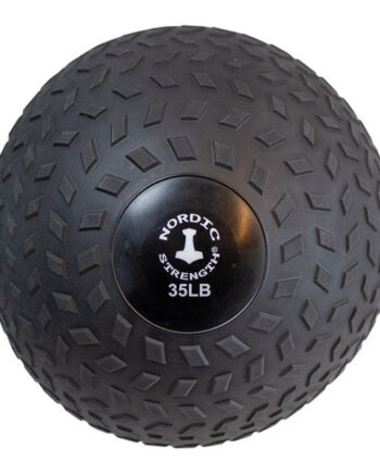 Slammerball 35 Lbs Nordic Strength Black