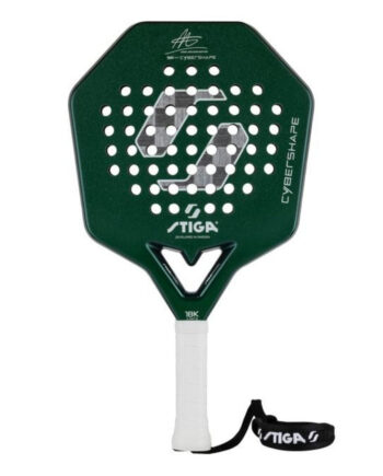 Stiga Cybershape 18k   Hard Adam Axelsson Edition Padelbat