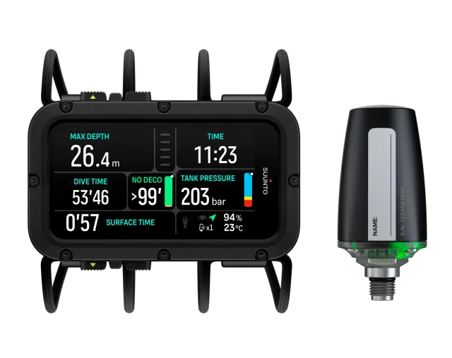 Suunto Nautic Dykkercomputer Bungee Cord Og Transmitter