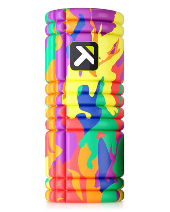 The Grid Foamroller  Rainbow 30   14 Cm