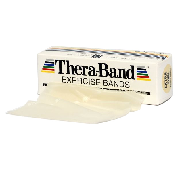 Thera-band Træningselastik Bånd Level   Ekstra Let Beige   5m