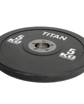 Titan Box Elite Bumper Plate Vægtskive 5kg