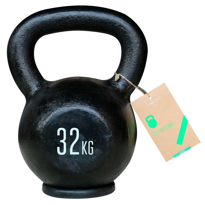 Titan Life Kettlebell 32 Kg   Støbejern