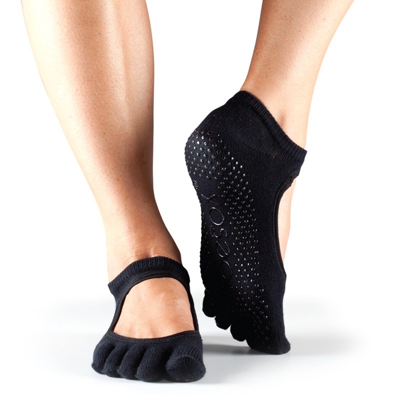 Toesox Bellarina Til Yoga   Pilates  Sort