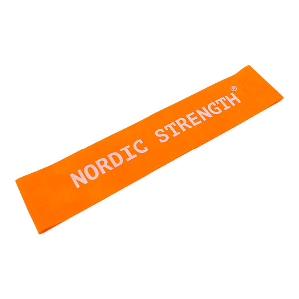 Træningselastik Fra Nordic Strength Ekstra Let Orange Styrke Af