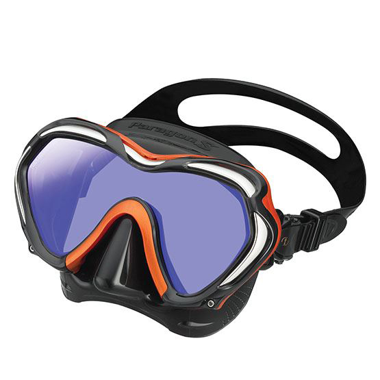 Tusa Paragon   Dykkermaske Sort Orange