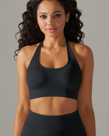 Ultrafit Sports Top Black Small   Black