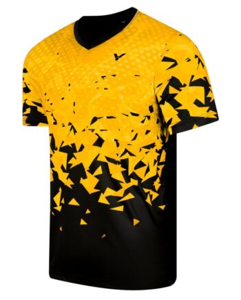 Victor  -53105 Junior  -shirt Yellow Black