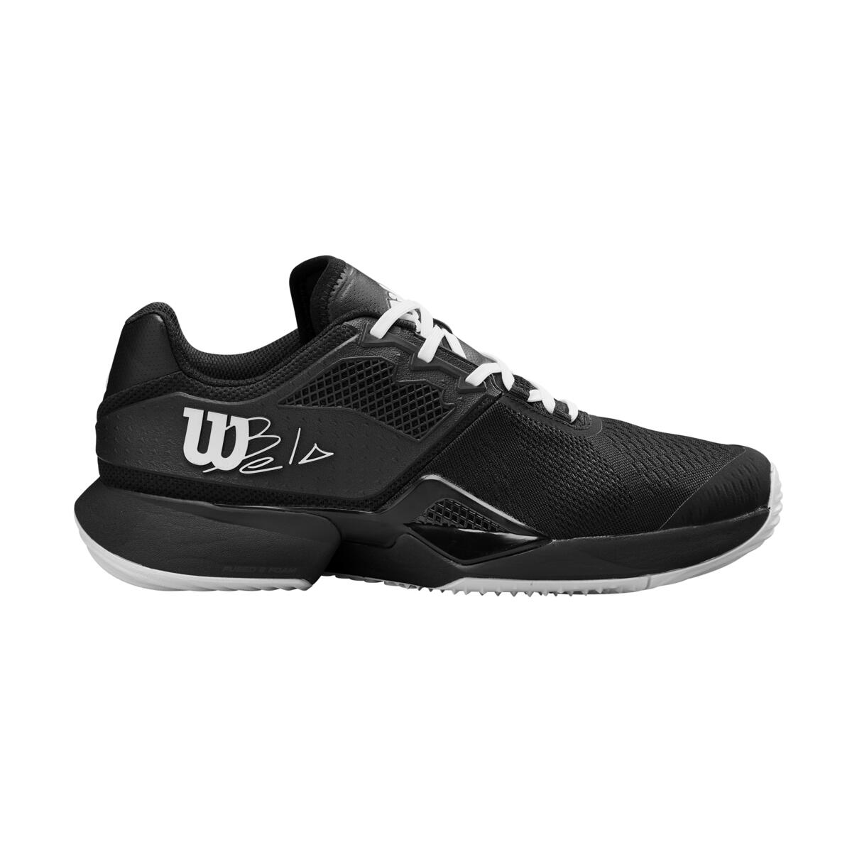 Wilson Bela Tour Padelsko  Black Black White  43