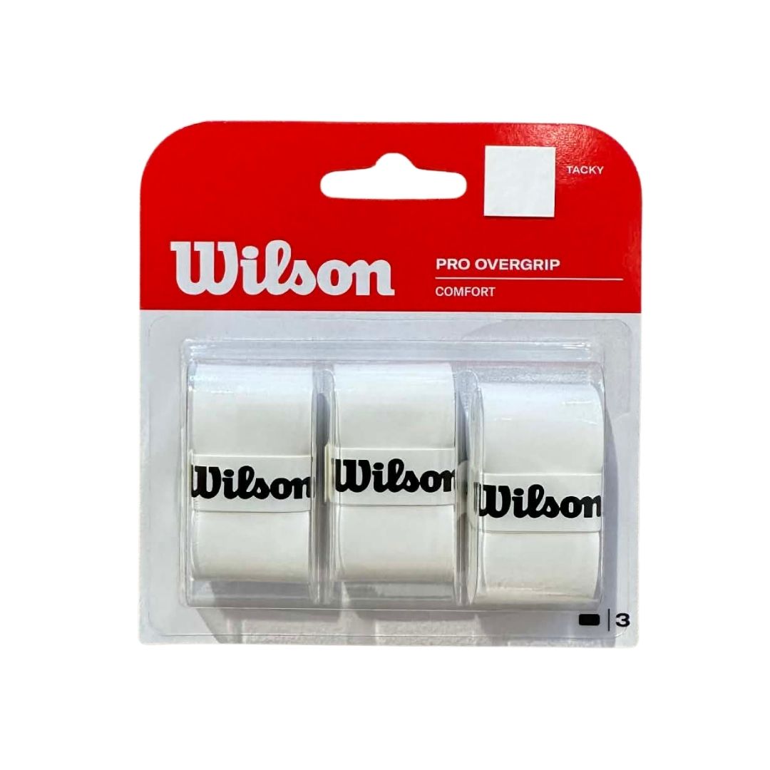 Wilson Pro Overgrip   -pak  White