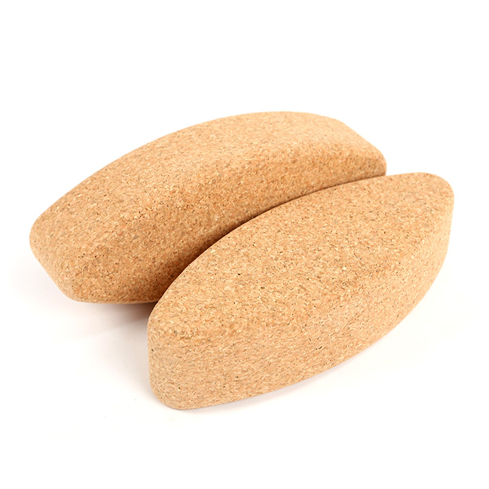 Yoga Blok   Kork  Oval 305   120   75 Mm