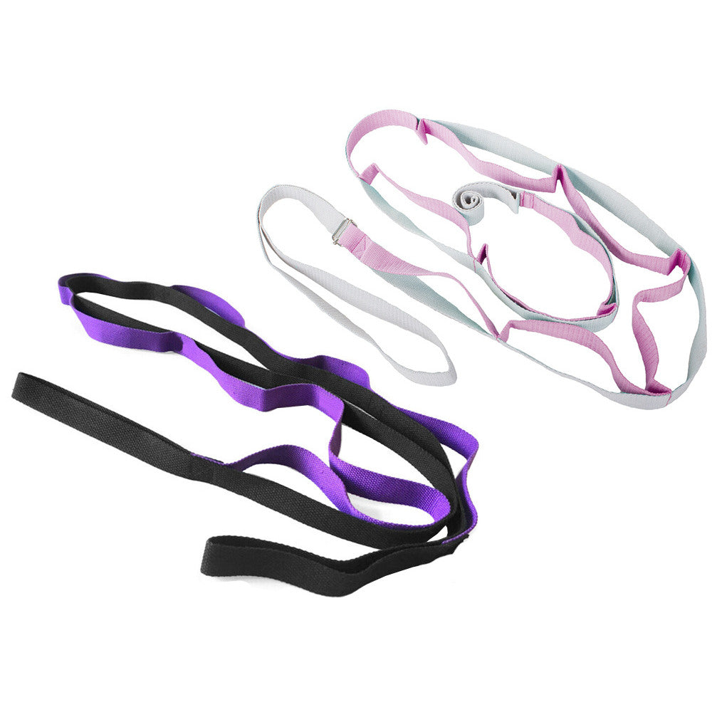 Yoga Strap Med Løkker øg Din Fleksibilitet
