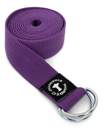 Yogabælte Med Metallukning Lilla