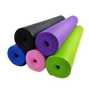 Yogamåtte    Mm  Lilla Med Nordic Strength Logo