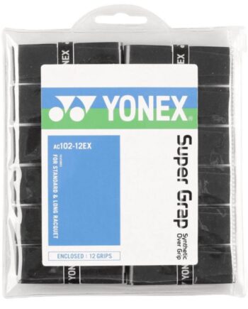 Yonex Super Grap  12-pak  Black
