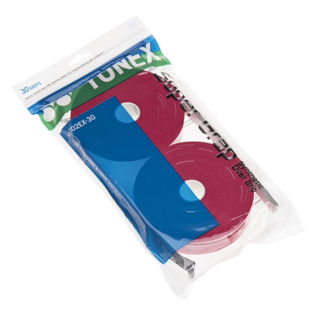 Yonex Wet Super Grap 30-pak Wine Red