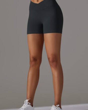 Zencurve Scrunch Shorts   -shape   Mid Waist  Black Small   Black